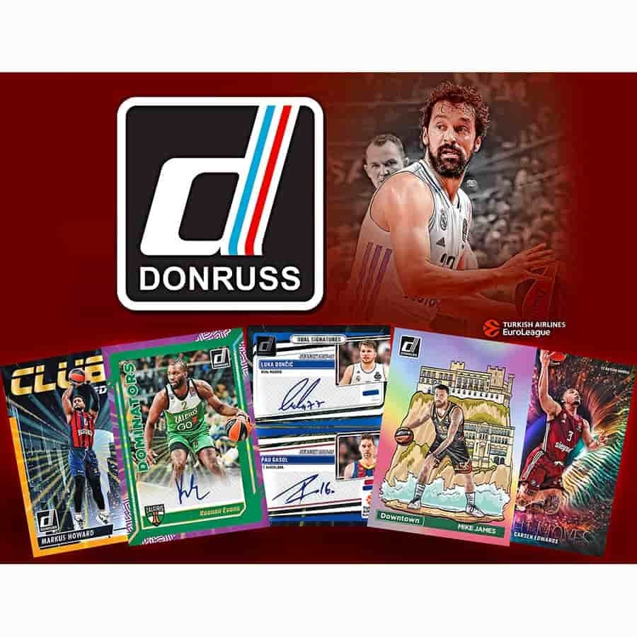 2023-24 Panini Donruss Turkish Airlines EuroLeague Basketball Hobby Box