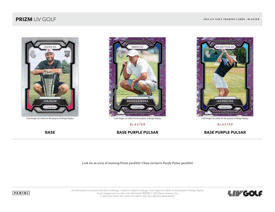 2024 Panini Prizm LIV Golf Blaster Box
