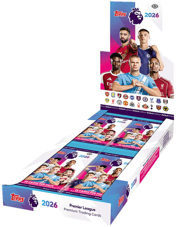 2025-26 Topps Premier League EPL Soccer Hobby Box