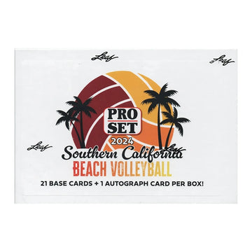 2024 Leaf Pro Set Southern California Beach Volleyball Hobby Box