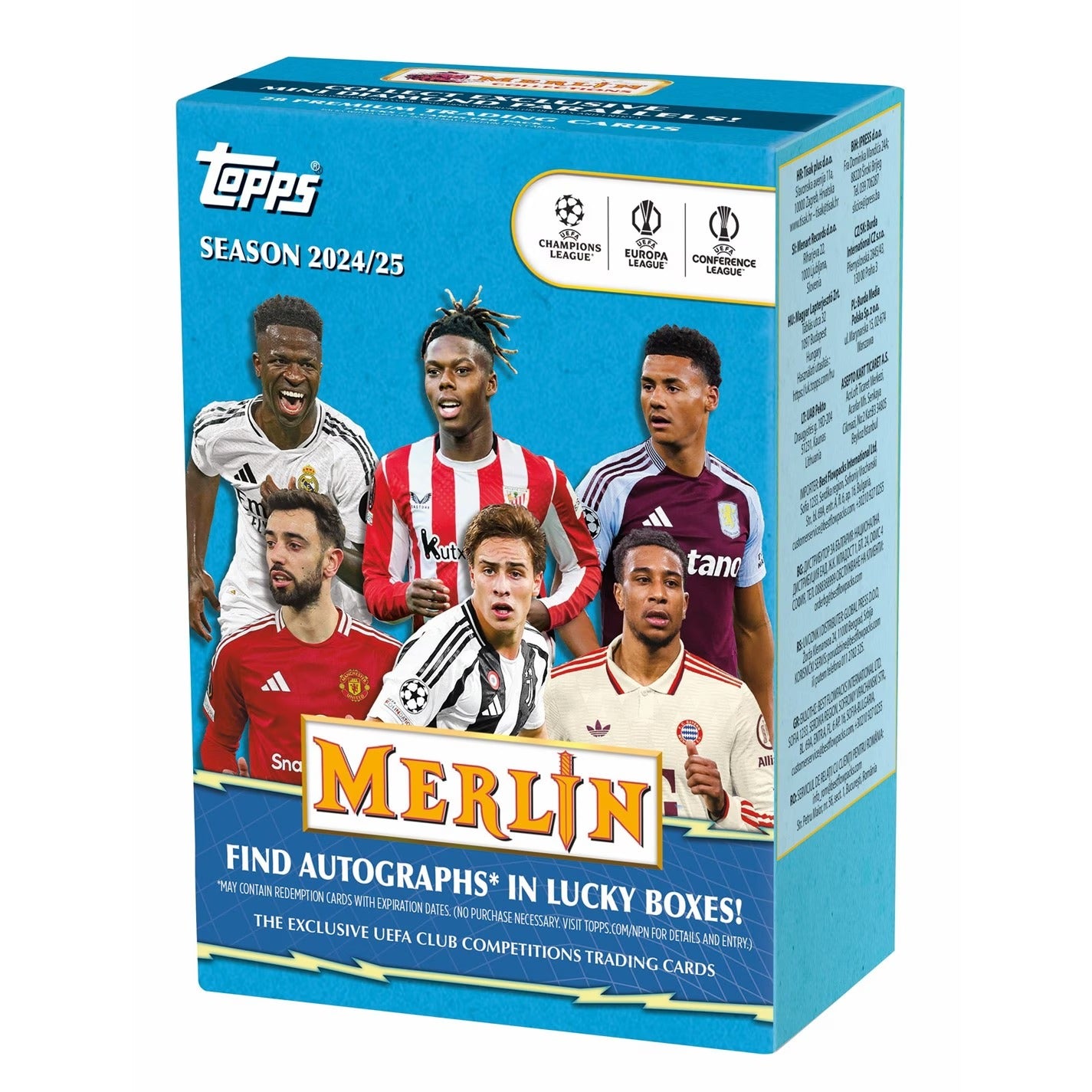 2024/25 Topps Merlin UEFA Champions League Value Box 2024/25 Topps Merlin UEFA Champions League Value Box