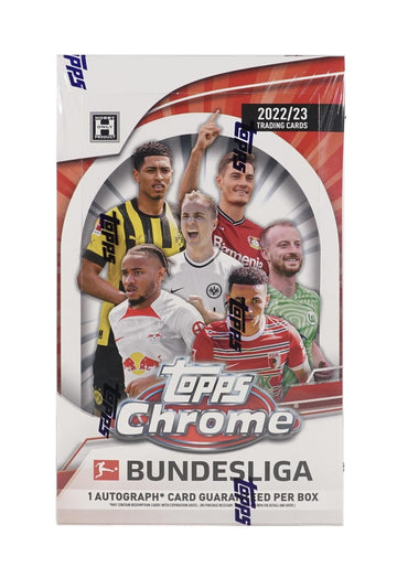 22-23 Topps Chrome Bundesliga Soccer Hobby Box 2023