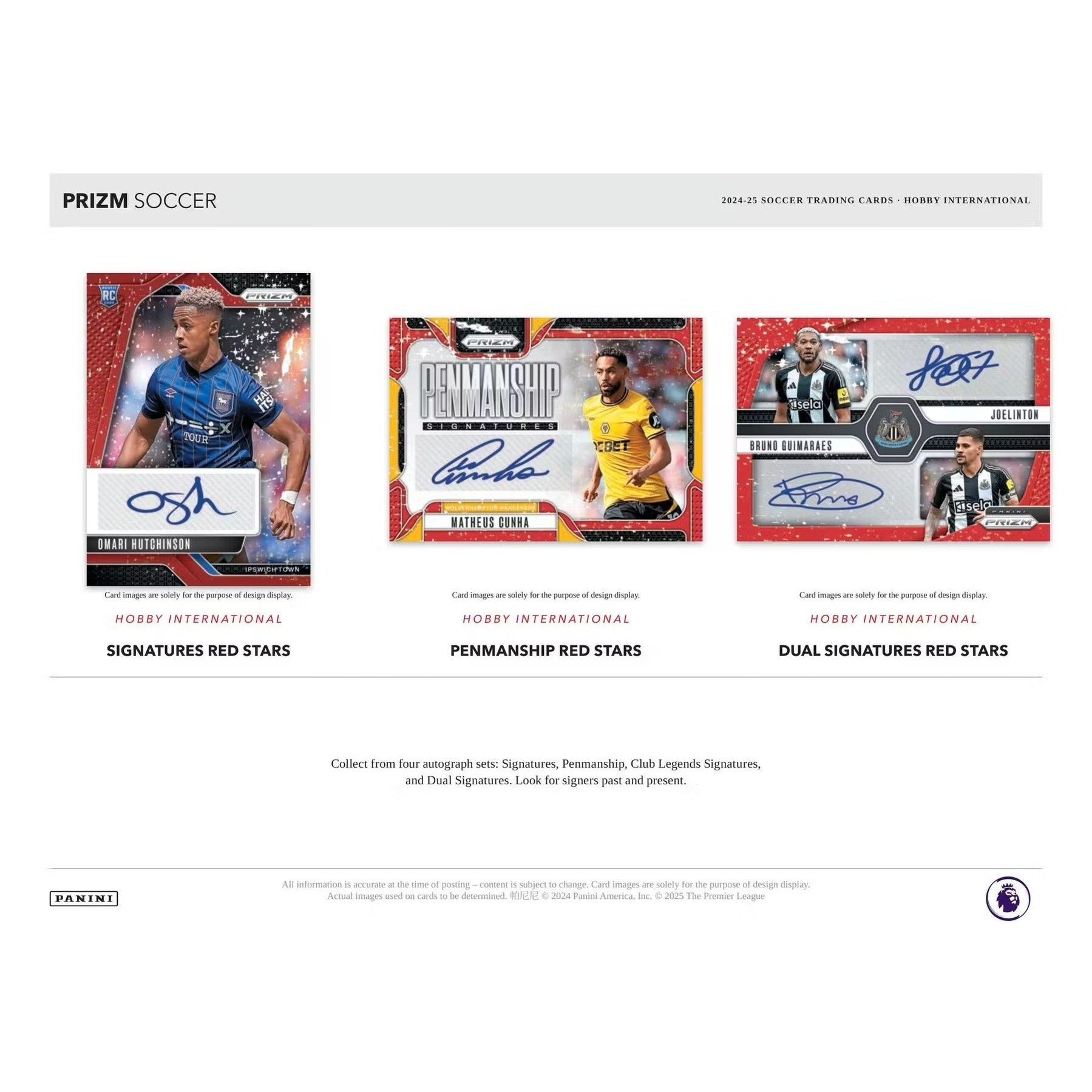 2024-25 Panini Prizm Premier League EPL Soccer International Hobby Box get-sports-cards