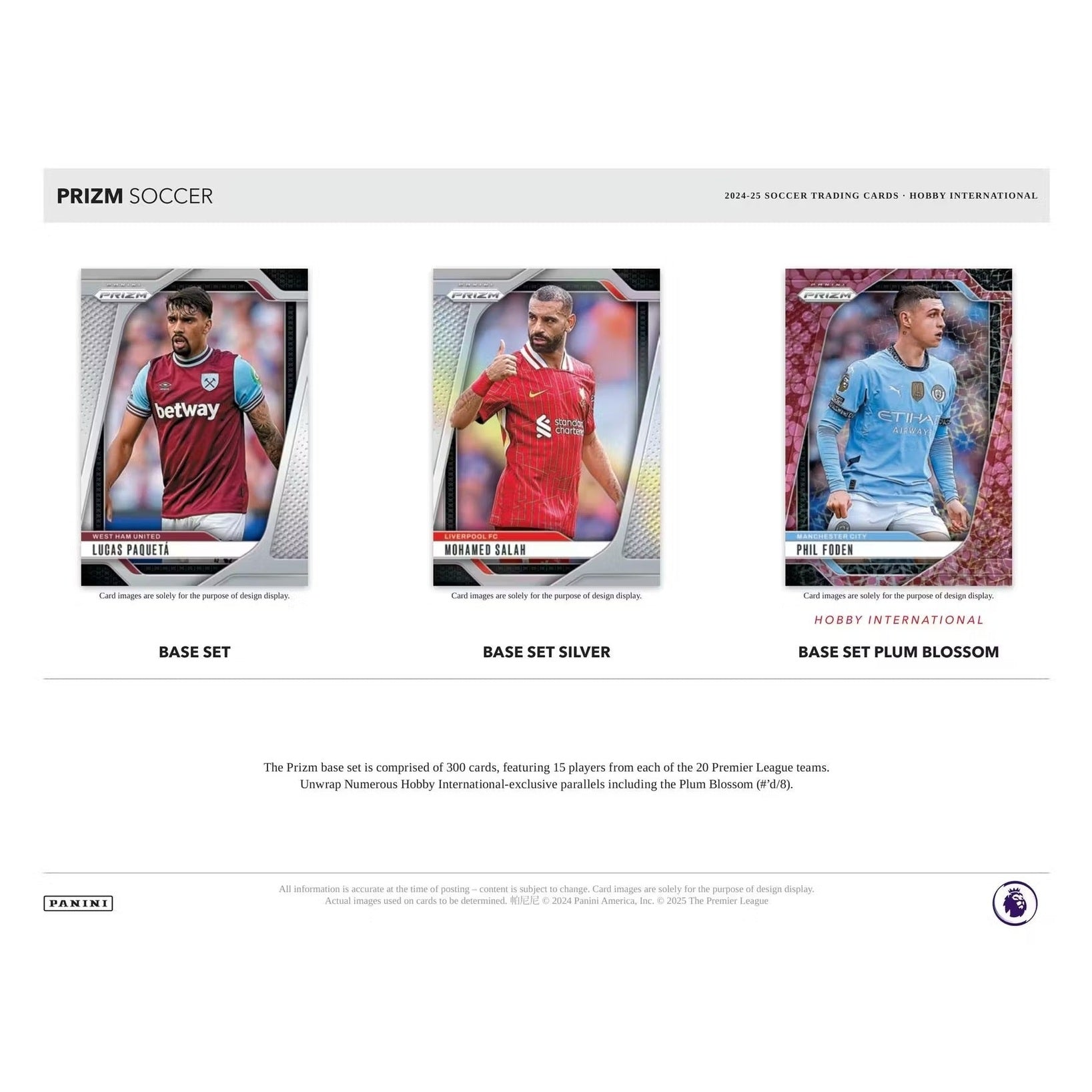 2024-25 Panini Prizm Premier League EPL Soccer International Hobby Box get-sports-cards