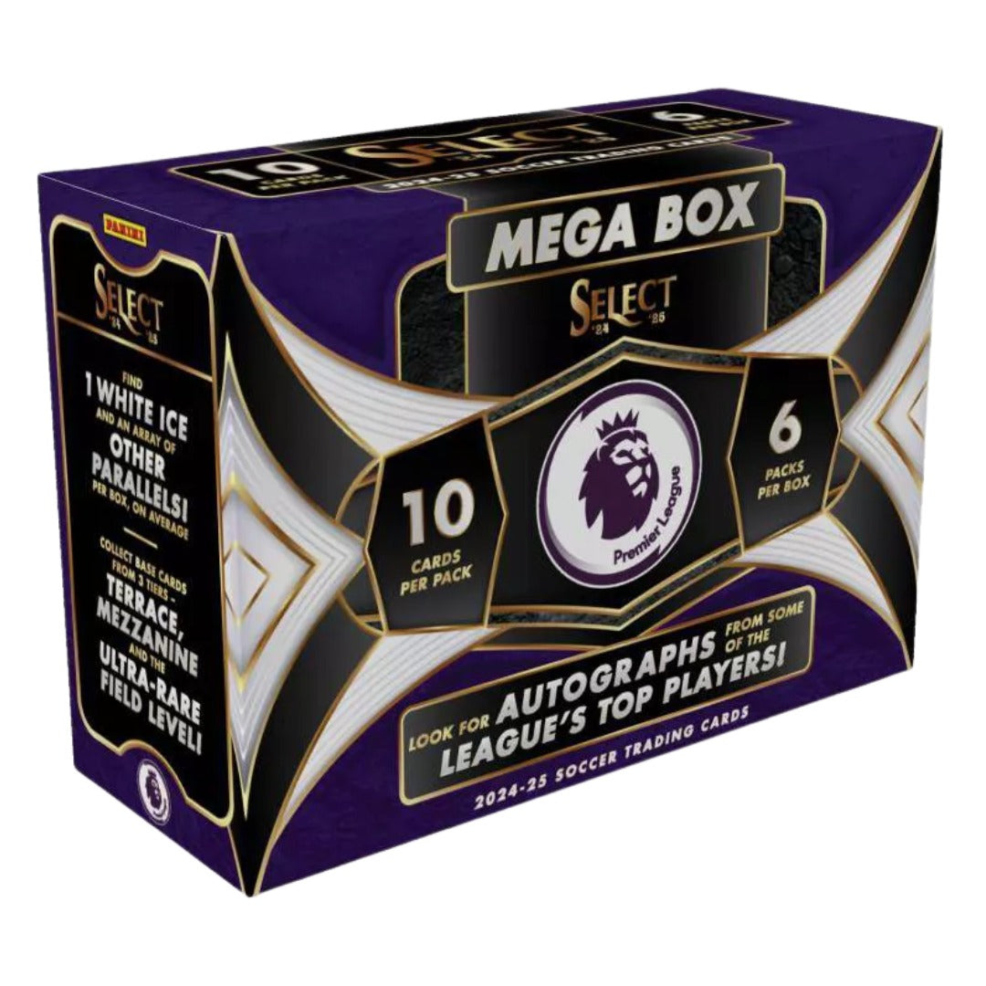 2024-25 Panini Select EPL Soccer Hobby Mega Box get-sports-cards