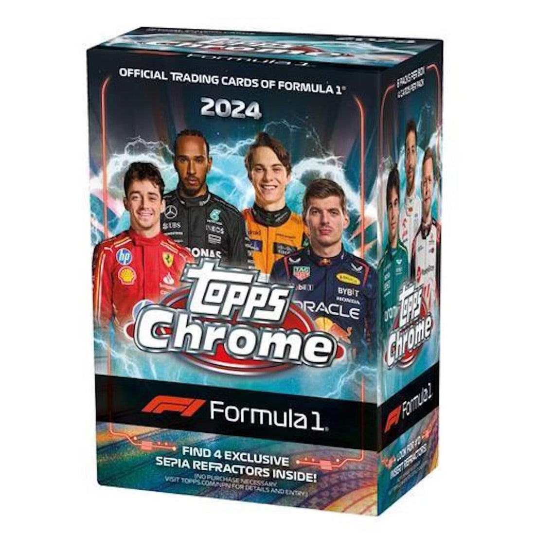 2024 Topps Chrome Formula 1 F1 Racing Blaster Box