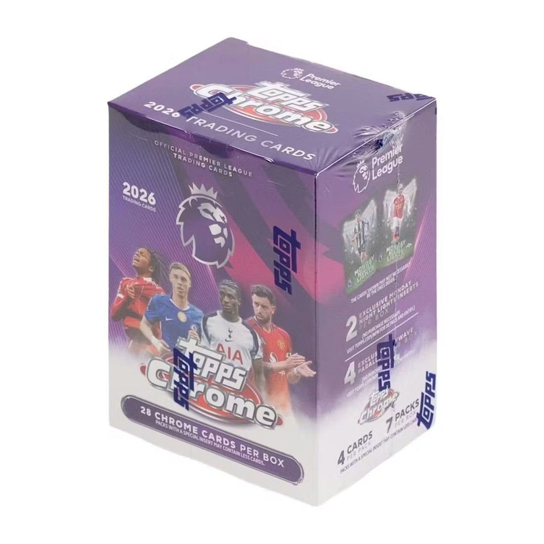 2026 Topps Chrome Premier League EPL Soccer Blaster Value Box