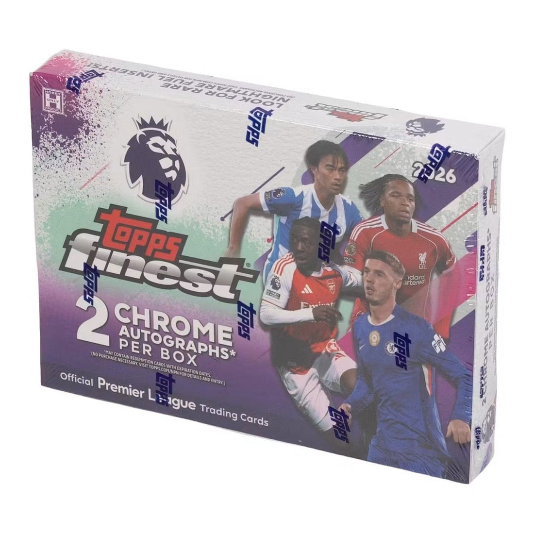 2026 Topps Finest Premier League EPL Soccer Hobby Box