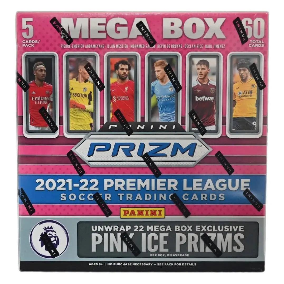 2021/22 Panini Prizm Premier League EPL Soccer Mega Box - Pink Ice Prizms 