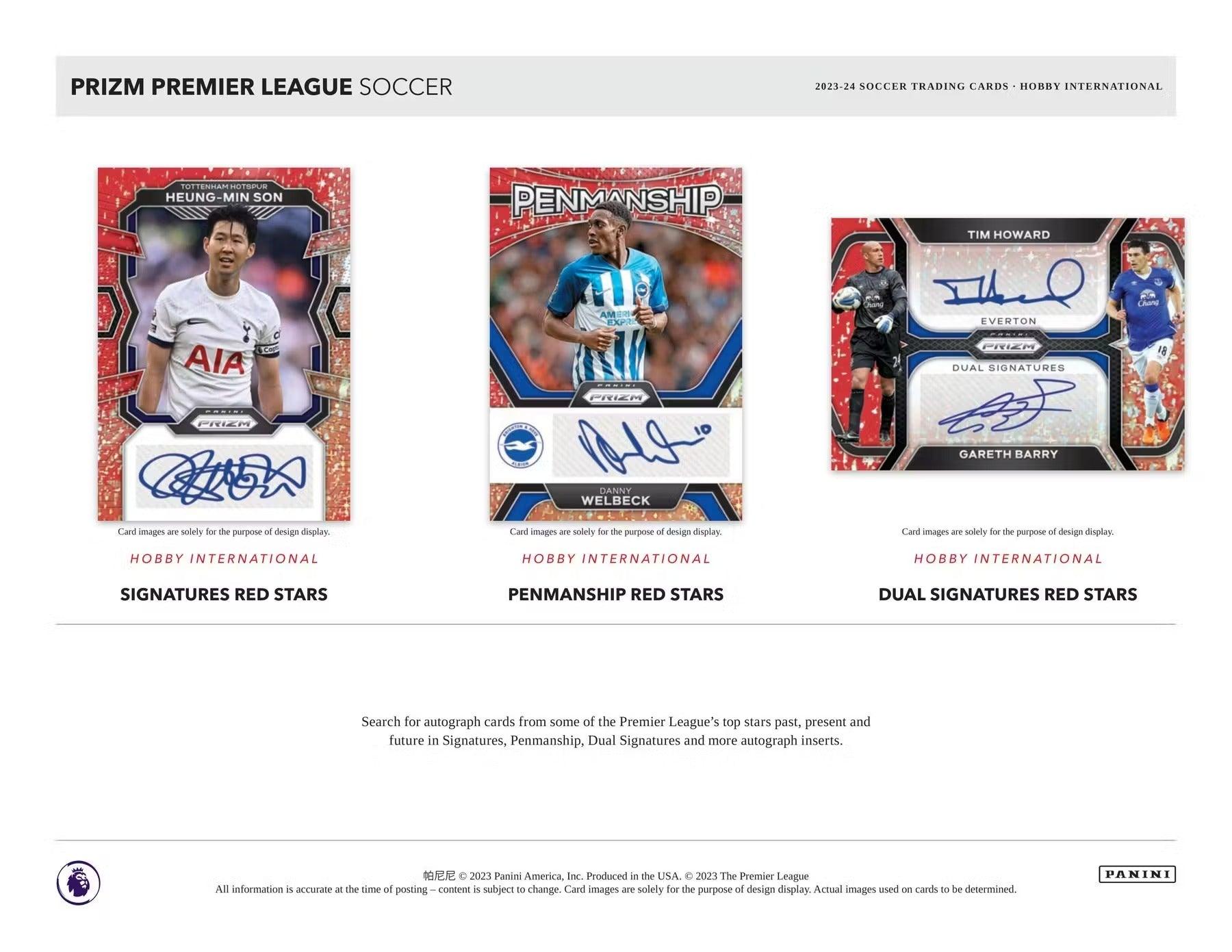 2023-24 Panini Prizm Premier League Soccer Hobby International Box 