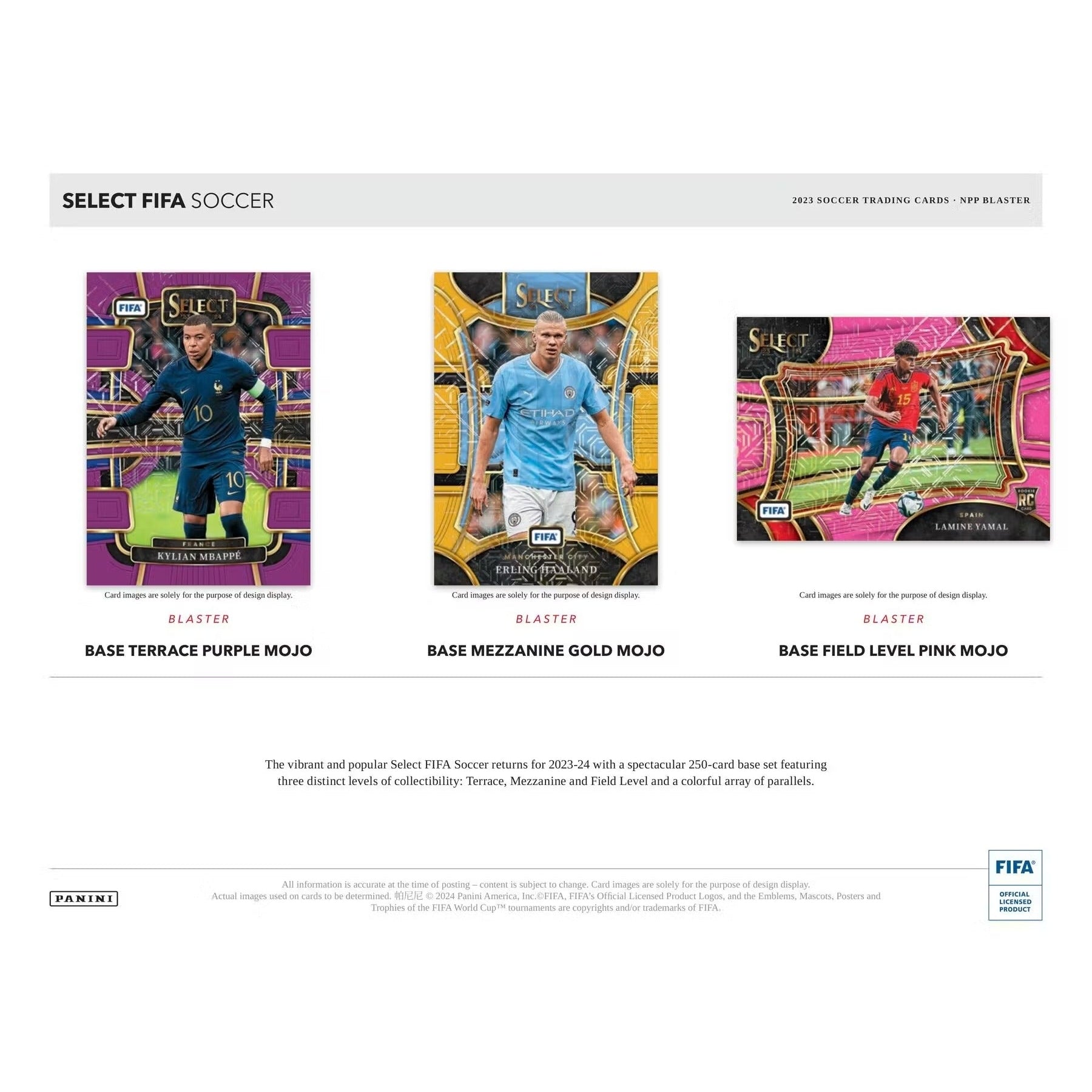 2023-24 Panini Select FIFA Football Soccer Blaster Box