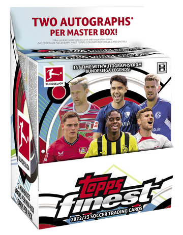 Topps Finest Bundesliga 2022-2023 Hobby Master Box
