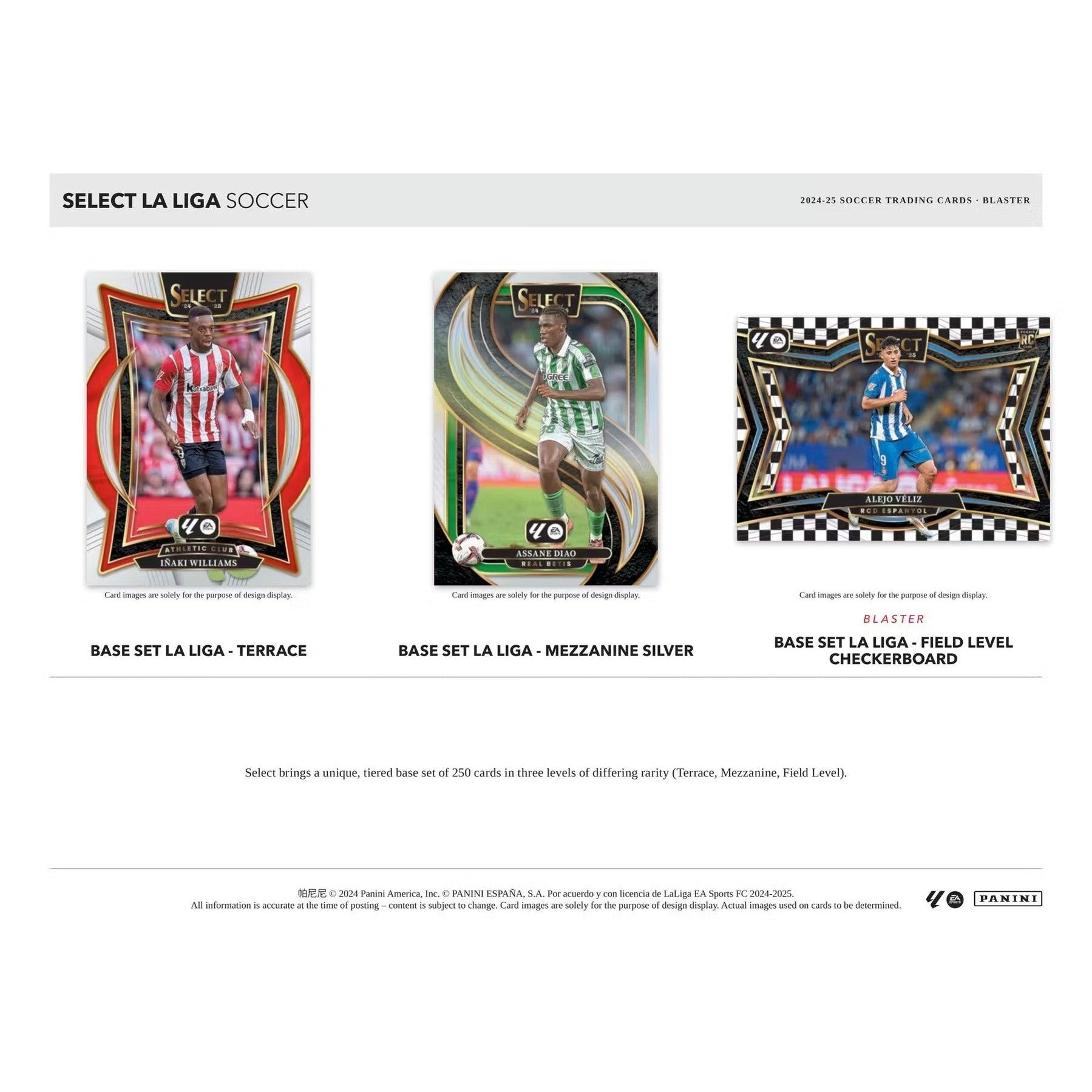 2024-25 Panini Select La Liga Soccer Blaster Box
