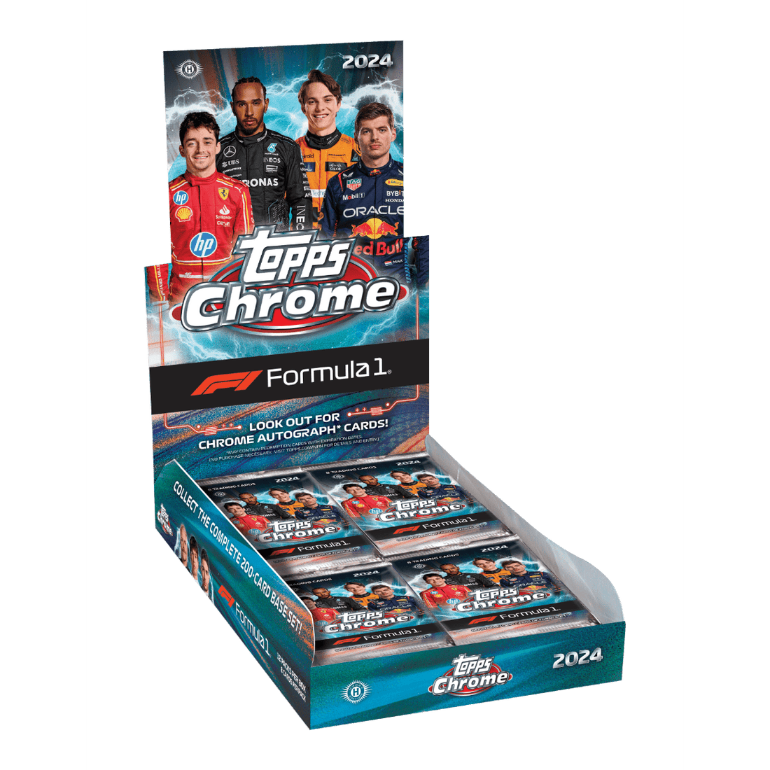 2024 Topps Chrome F1 Formula 1 Hobby Box