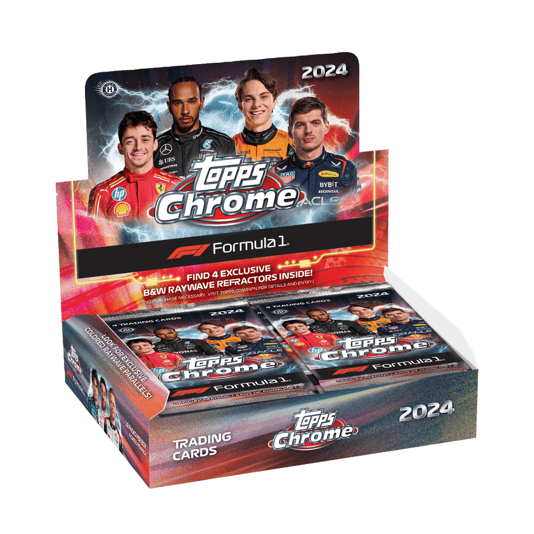 2024 Topps Chrome F1 Formula 1 Qualifying Lap Hobby Box