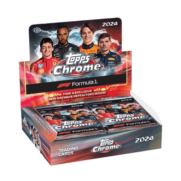 2024 Topps Chrome F1 Formula 1 Qualifying Lap Hobby Box