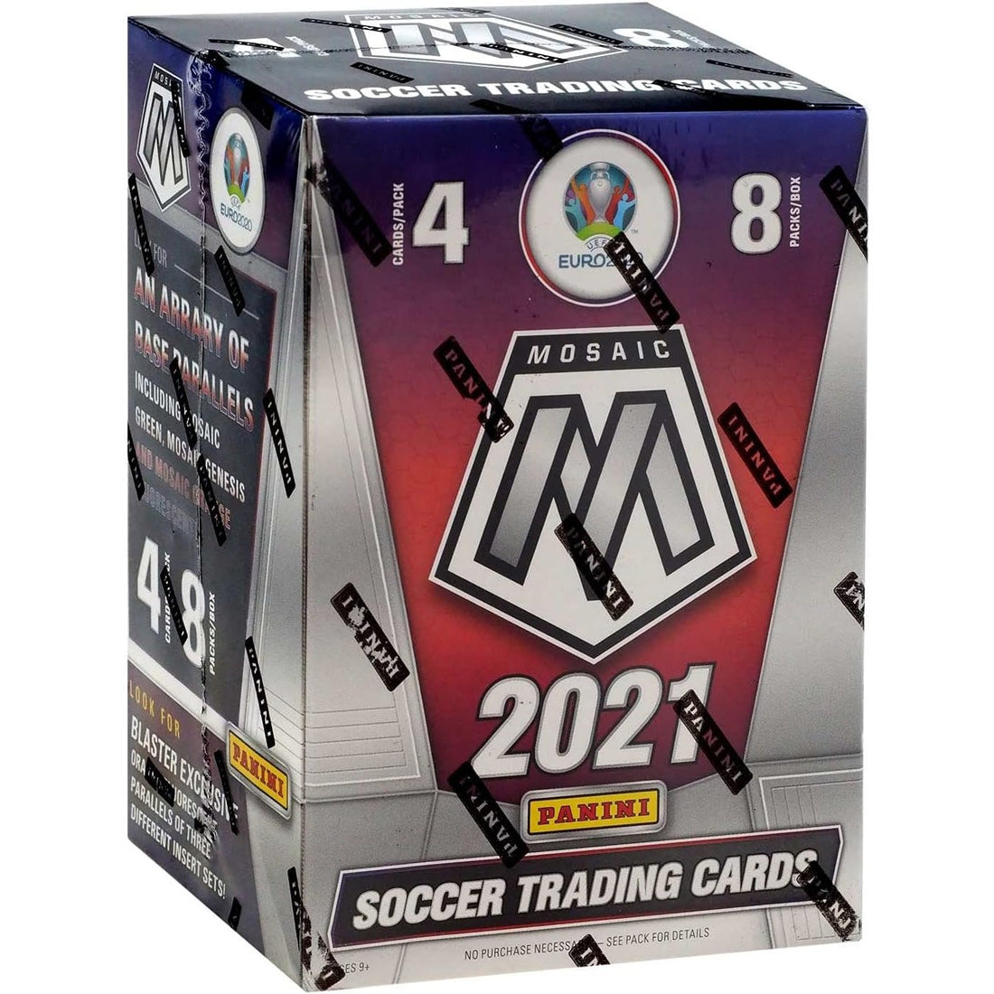 2020-21 Panini Mosaic UEFA Euro 2020 Soccer Blaster Box