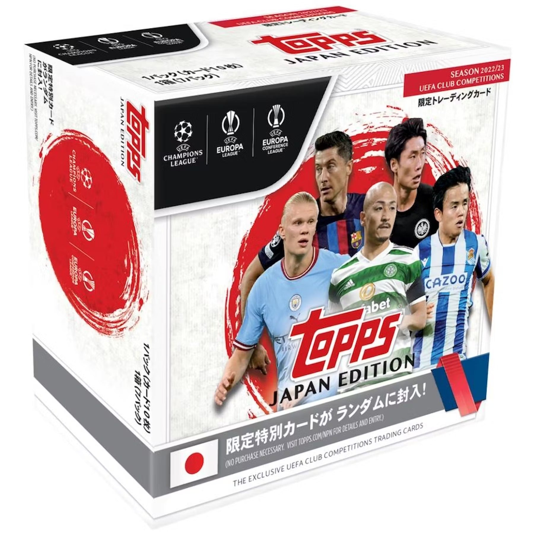 2022-2023 Topps UEFA Club Competitions Japan Edition Soccer Hobby Box get-sports-cards