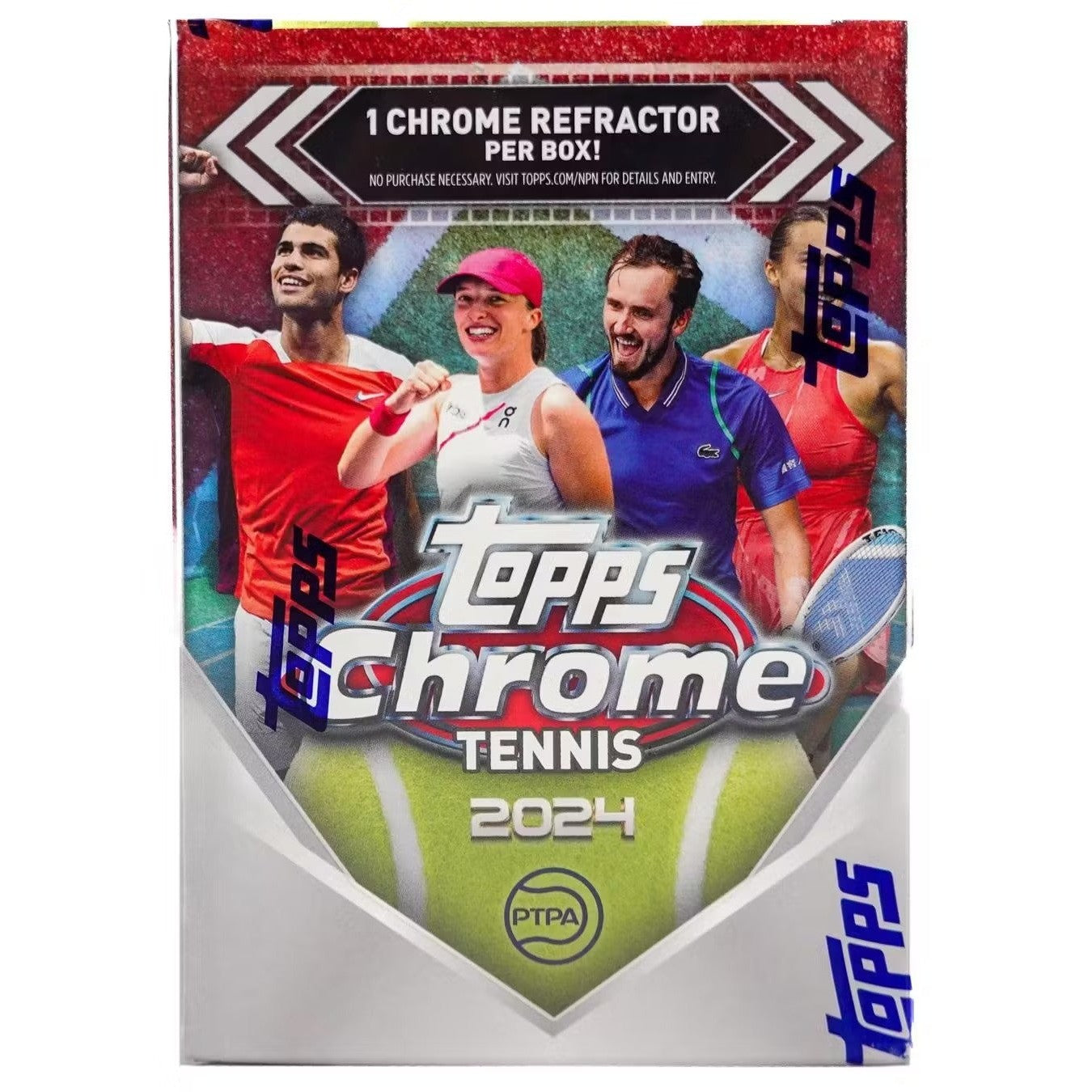 2024 Topps Chrome Tennis Blaster Box Value Box