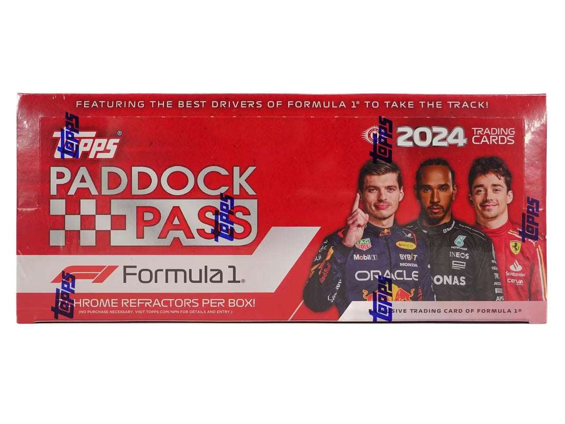 2024 Topps Paddock Pass F1 Formula 1 Hobby Box