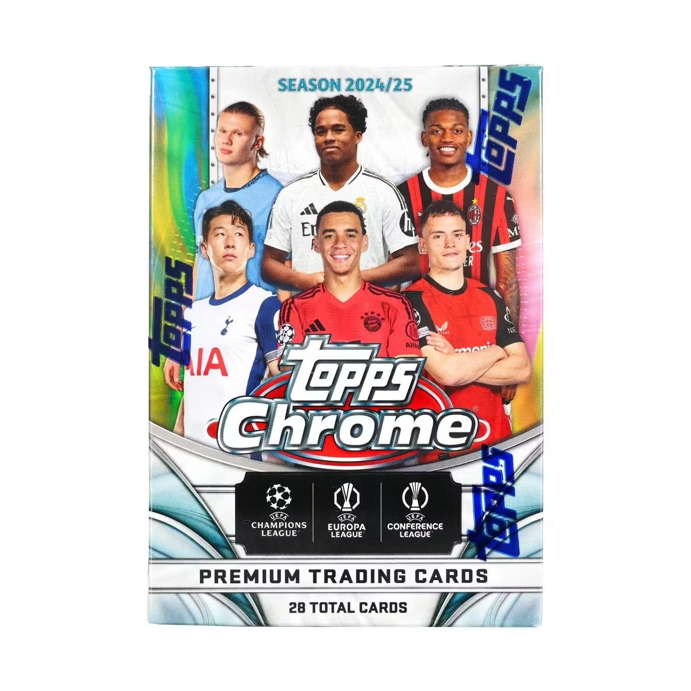 2024-25 Topps Chrome UEFA Club Competitions Blaster Box