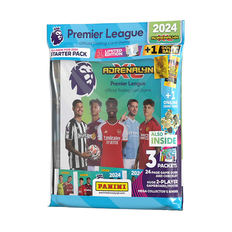 Premier League 23/2024 Adrenalyn XL Soccer Trading Cards - Starter Pack
