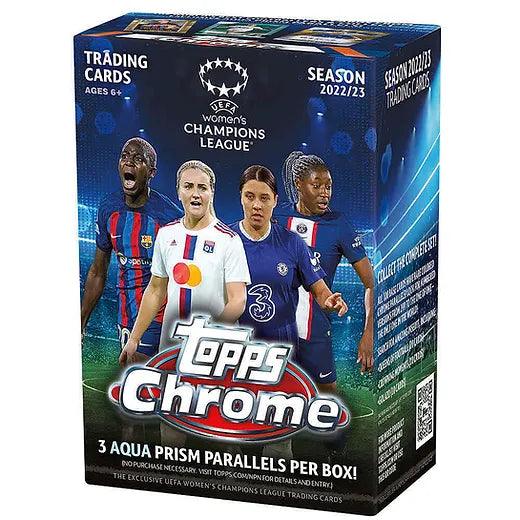 22-23 Topps Chrome UEFA Women's Champions League Blaster Box 