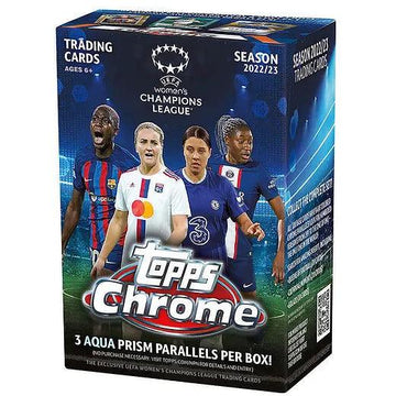 22-23 Topps Chrome UEFA Women's Champions League Blaster Box 