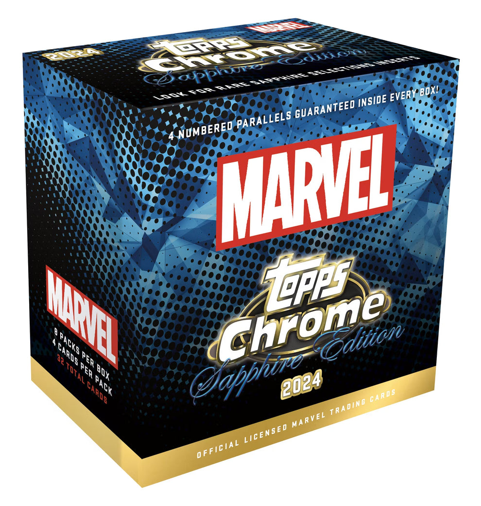 Topps Marvel Chrome Sapphire Edition Hobby Box 2024