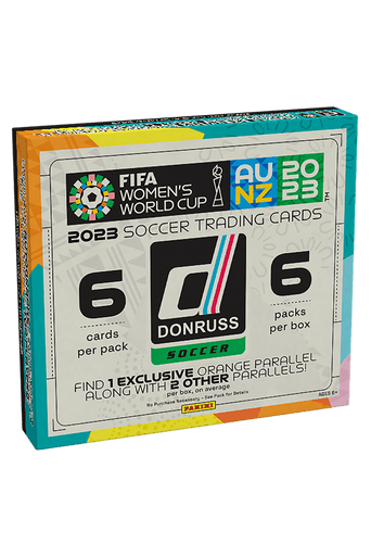 2023 Panini Donruss FIFA Women's World Cup Soccer Hobby Blaster Box 