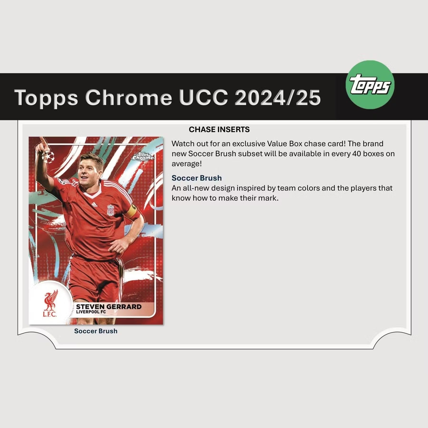2024-25 Topps Chrome UEFA Club Competitions Blaster Box