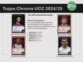 2024-25 Topps Chrome UEFA Club Competitions Blaster Box