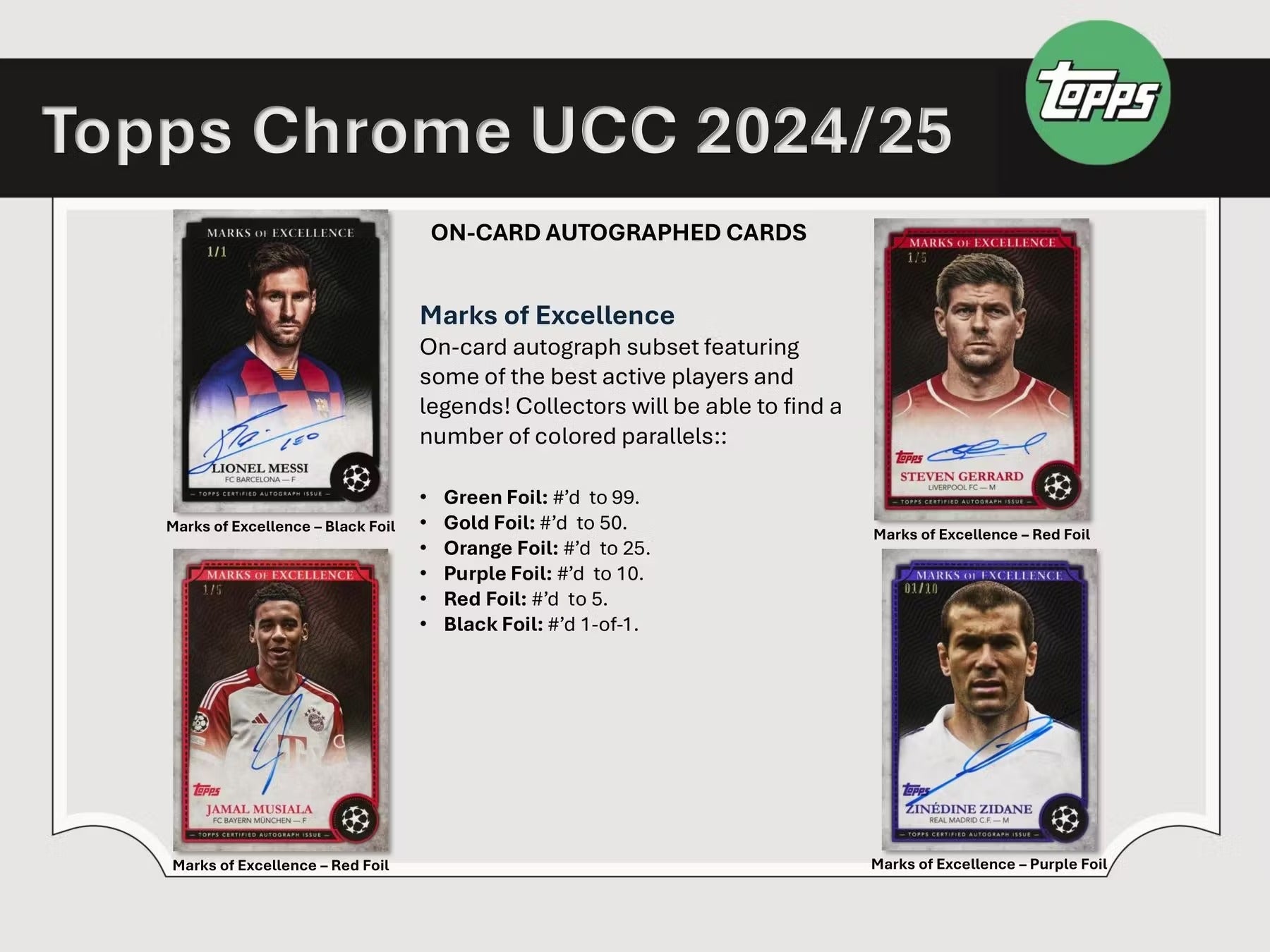 2024-25 Topps Chrome UEFA Club Competitions Blaster Box