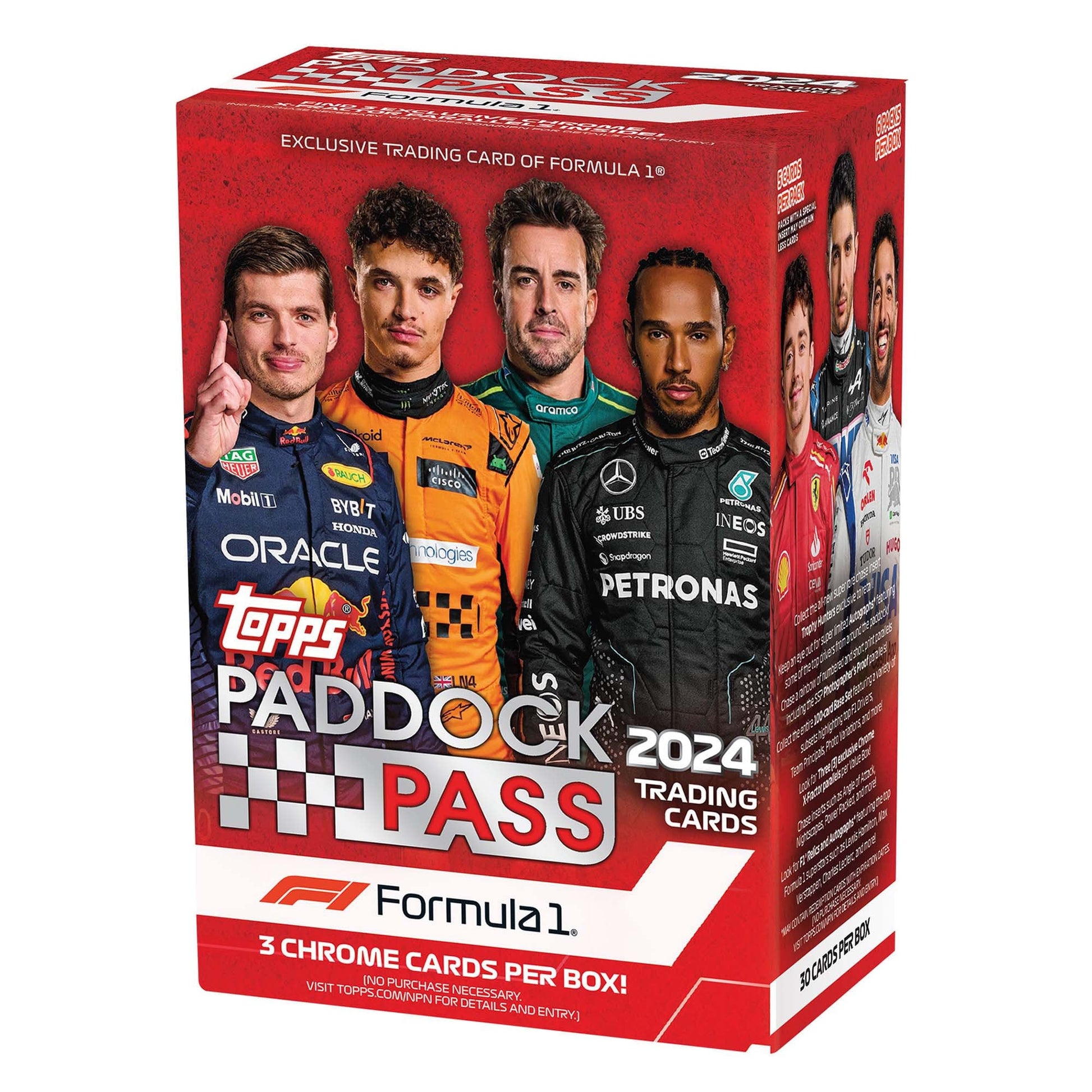 2024 Topps Paddock Pass Formula 1 F1 Racing Blaster Box