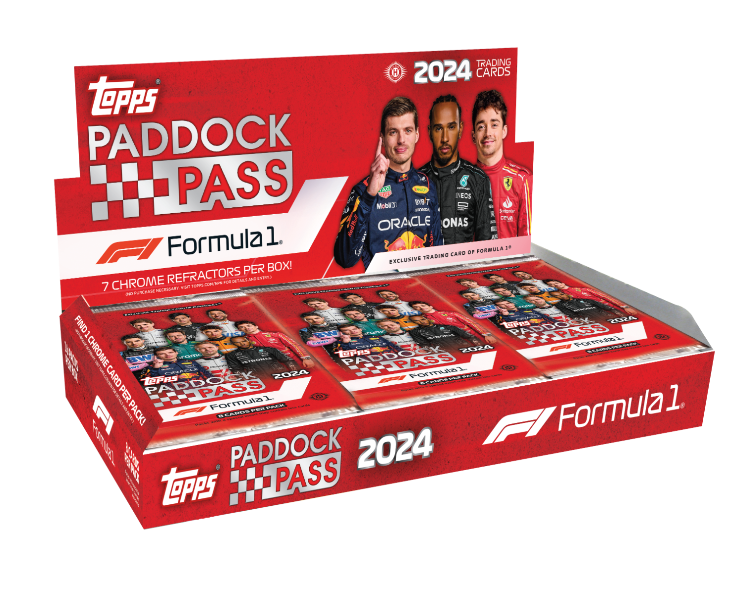 2024 Topps Paddock Pass F1 Formula 1 Hobby Box