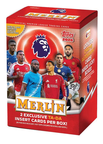 2026 Topps Merlin Premier League Value Blaster Box