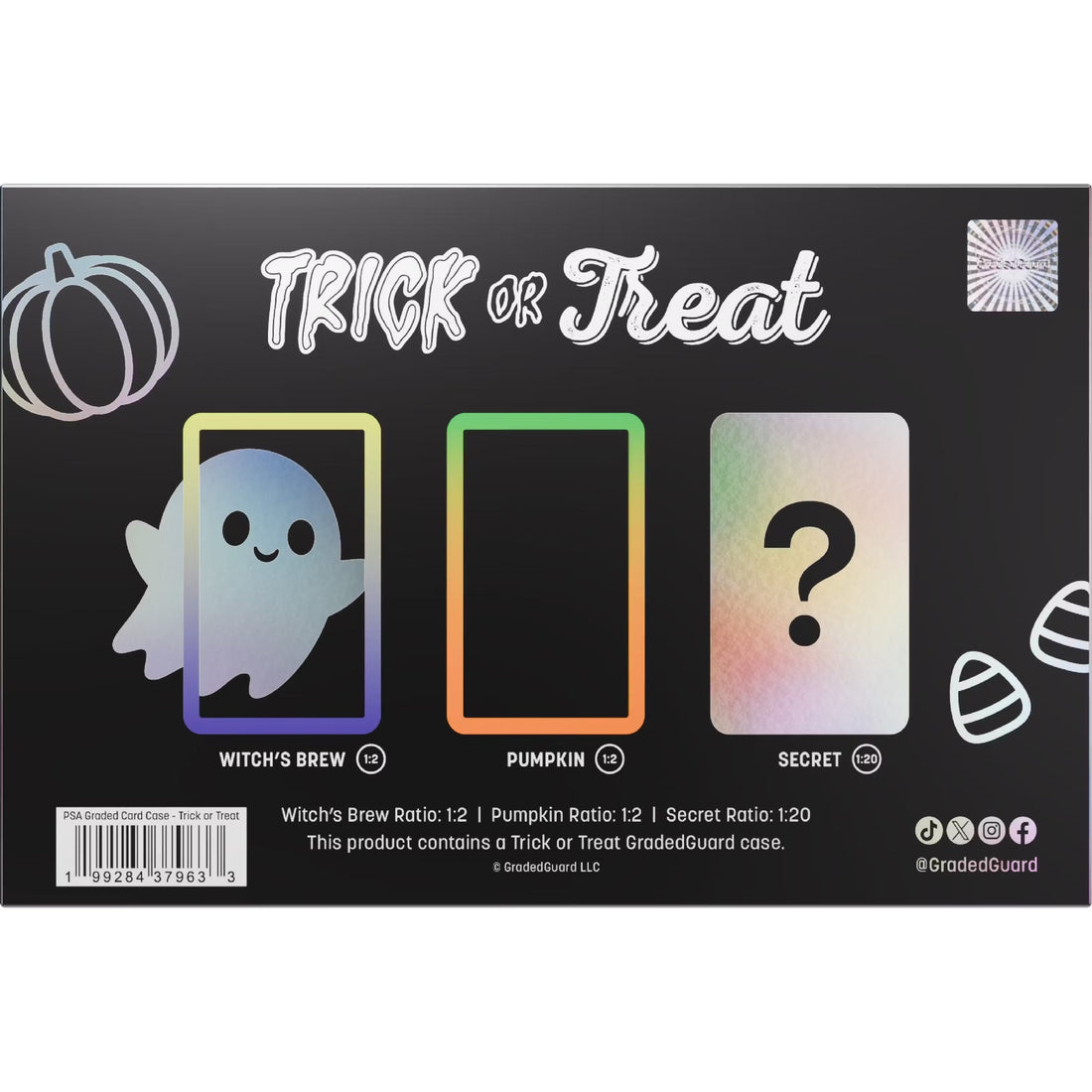 GradedGuard Trick or Treat - Limited Edition PSA fit