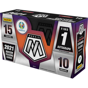 2020-21 Panini Mosaic UEFA Euro 2020 Soccer Hobby Box