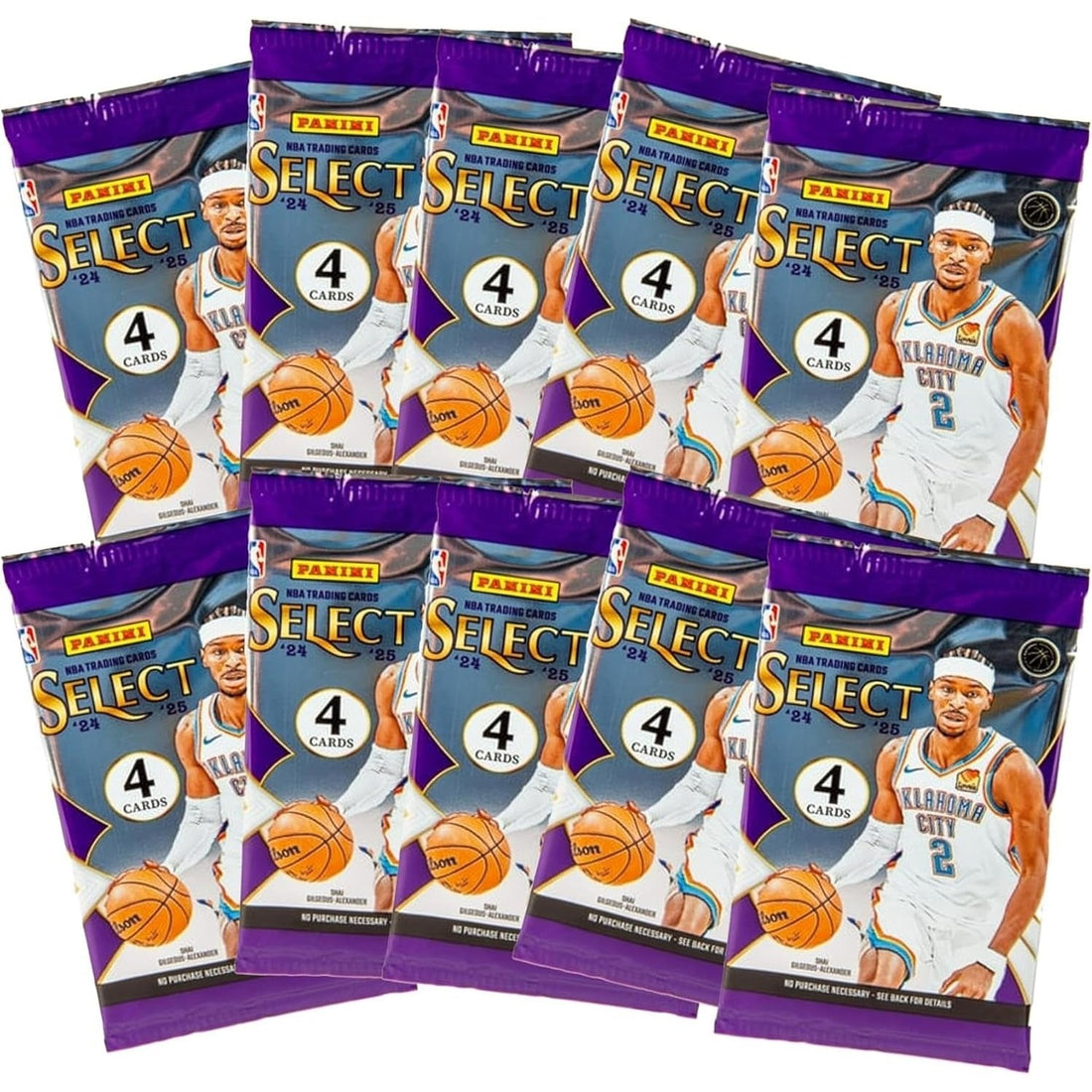 2024-25 Panini Select Basketball Mega Box