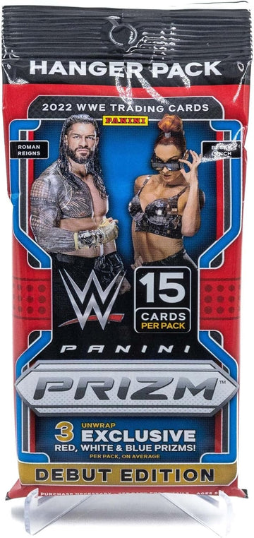 2022 Panini Prizm WWE Debut Edition Hanger Cello Pack
