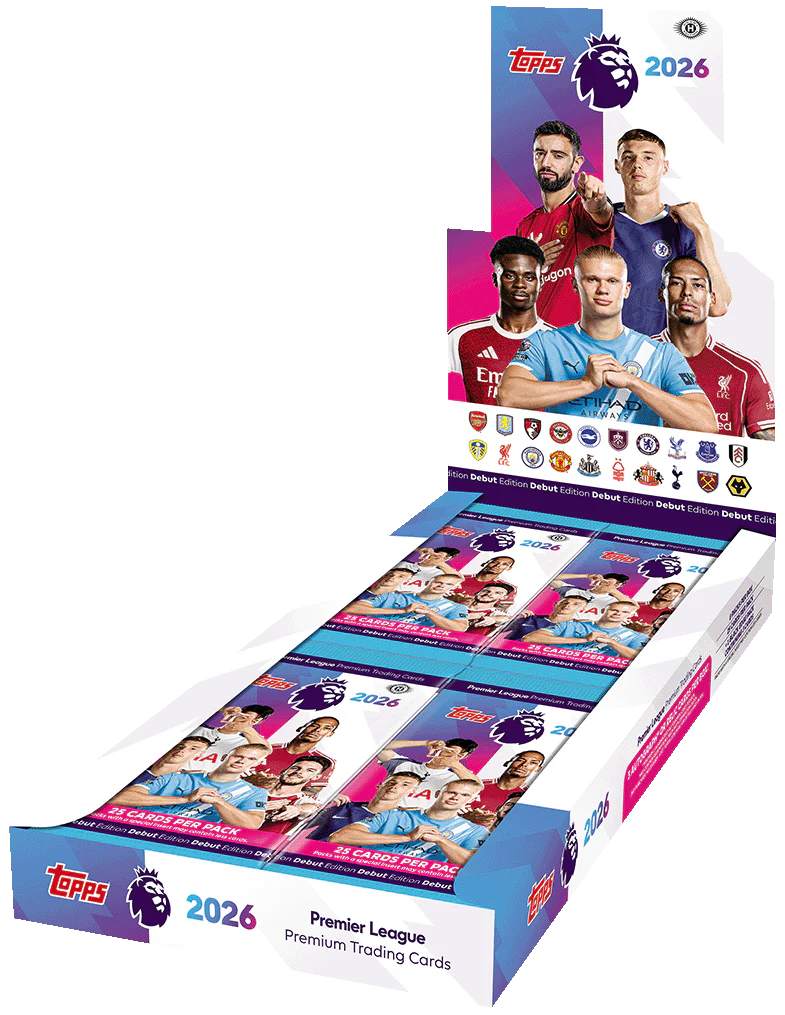 2025-26 Topps Premier League EPL Soccer Hobby Box