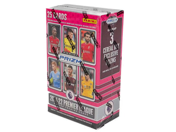 2021-22 Panini Prizm Premier League Soccer Cereal Box