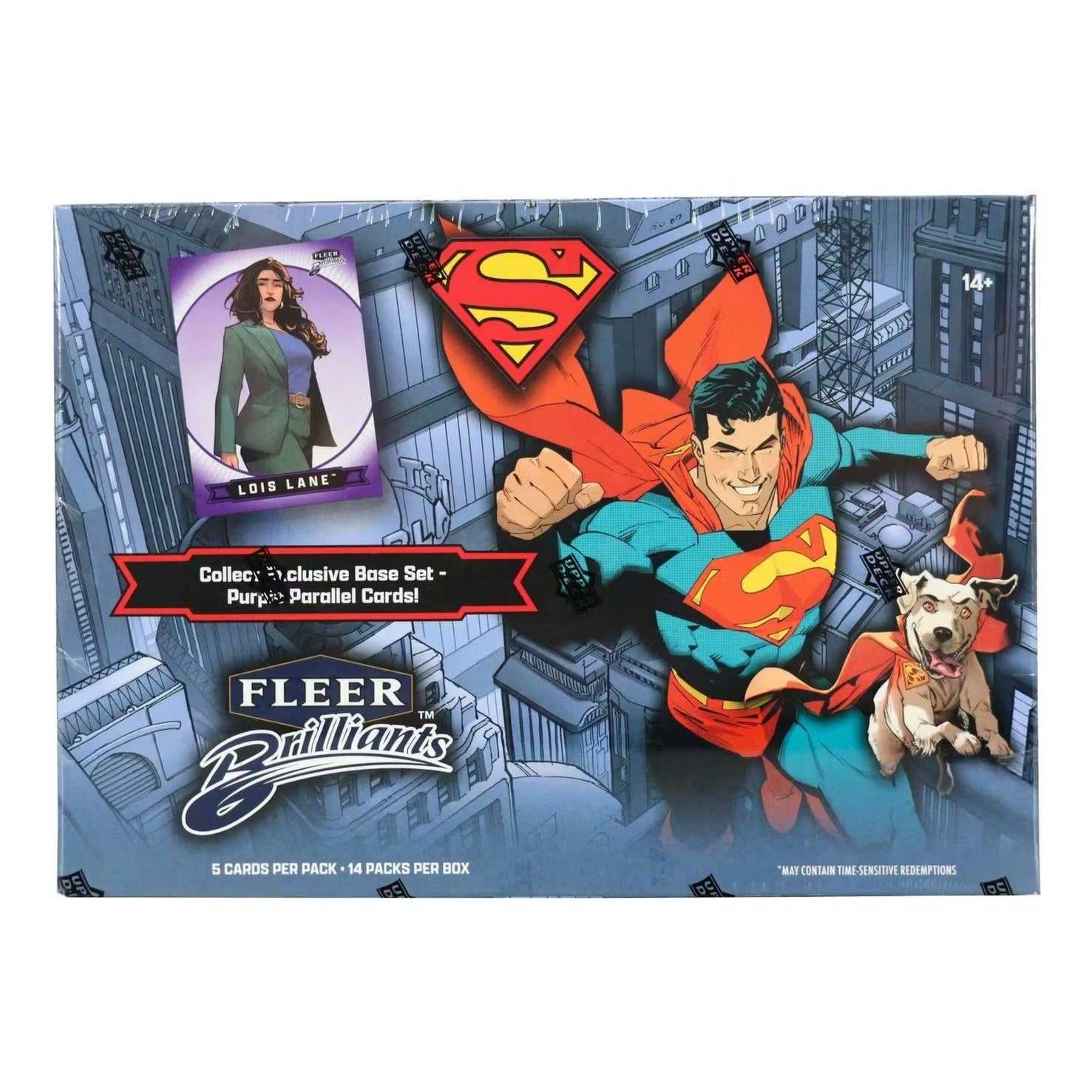 2025 Fleer Brilliants Superman Mega Box - Upper Deck