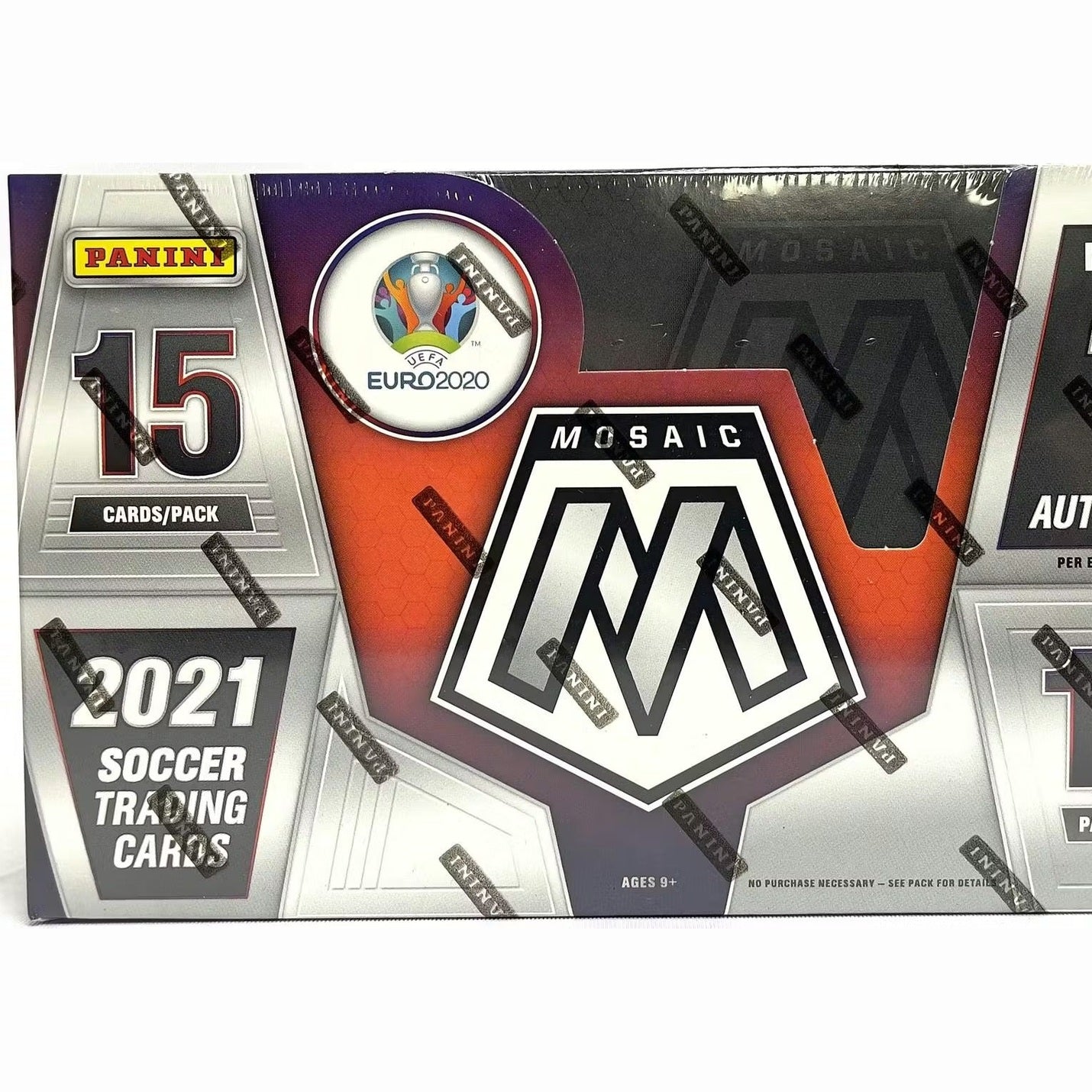 2020-21 Panini Mosaic UEFA Euro 2020 Soccer Hobby Box