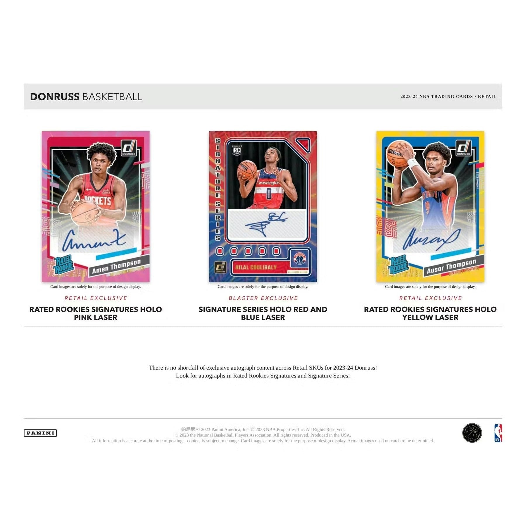 2023-2024 Panini Donruss Basketball Blaster Box
