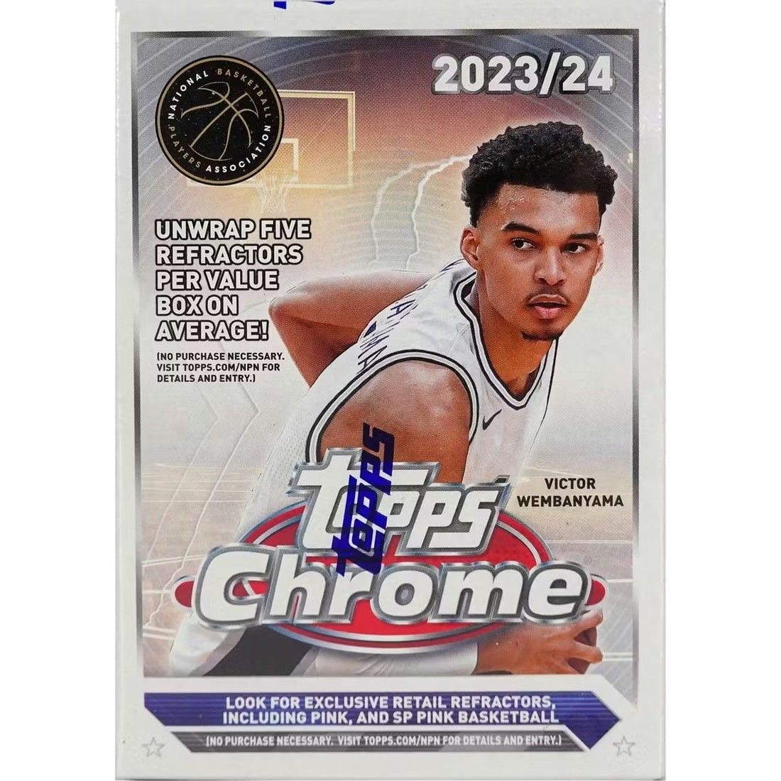 2023-2024 Topps Chrome Basketball Blaster Box Value Box