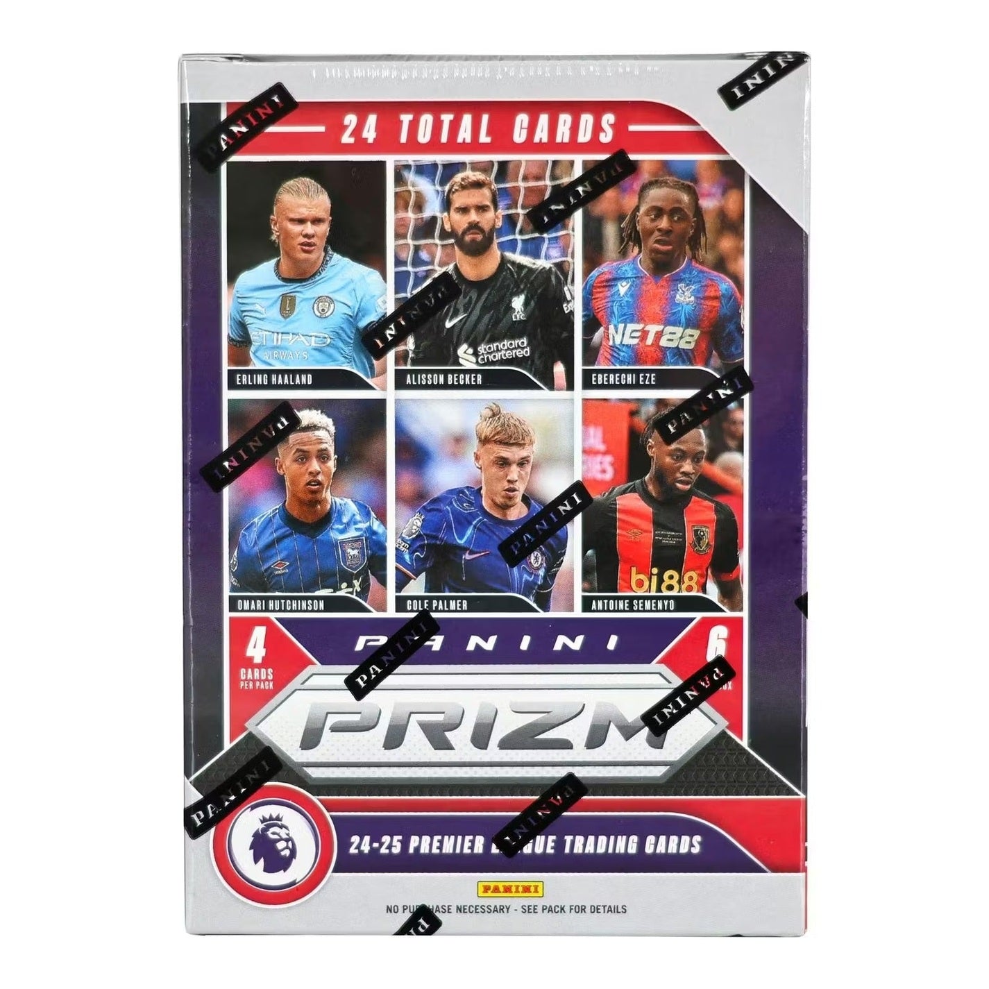 2024-25 Panini Prizm Premier League EPL Soccer Hobby Blaster Box Blue Mosaics