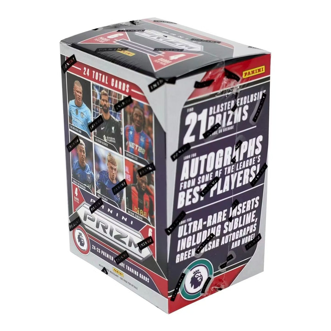 2024-25 Panini Prizm Premier League EPL Soccer Hobby Blaster Box Blue Mosaics