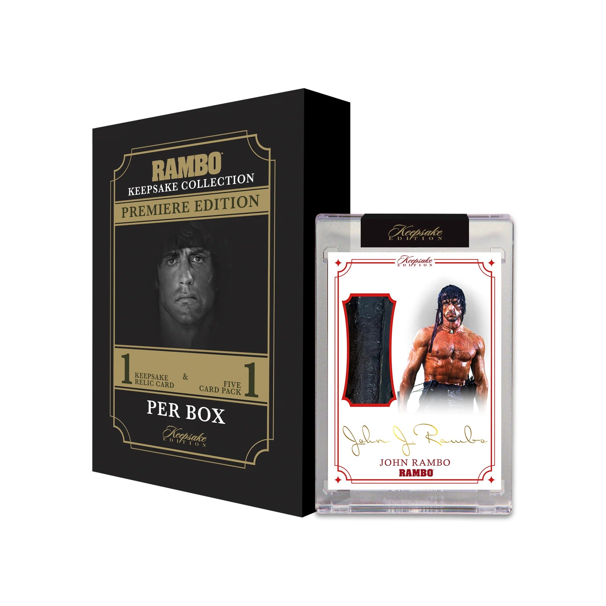 2024 Keepsake Rambo Collection Premiere Edition Hobby Box