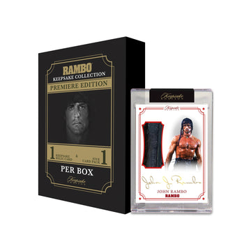 2024 Keepsake Rambo Collection Premiere Edition Hobby Box